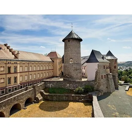 In Oelsnitz With Swimming Pool *